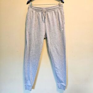 Gymshark Gray Joggers with Logo Mens Size M